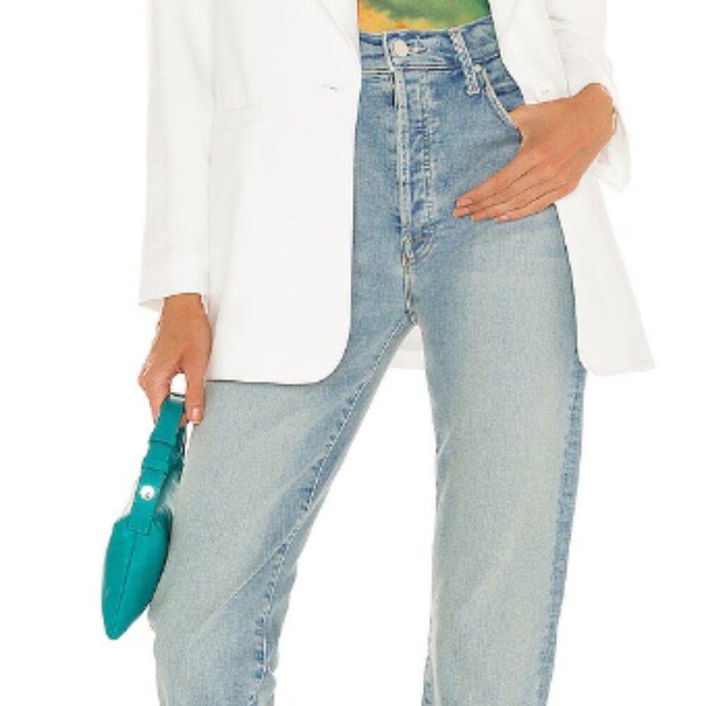 MOTHER High Waisted Hiker Hover Jeans in Innerspace - Size 25